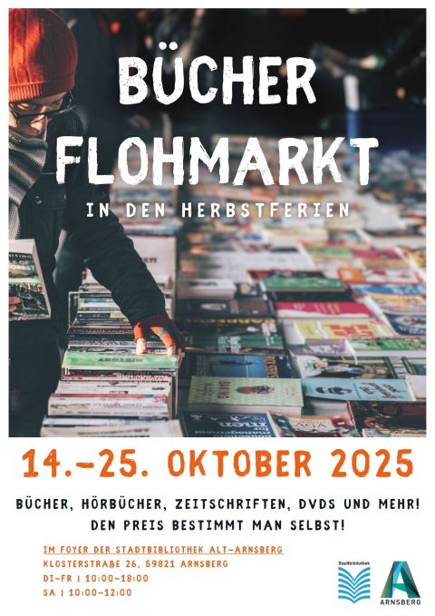 Bücherflohmarkt | Stadtbibliothek Arnsberg
